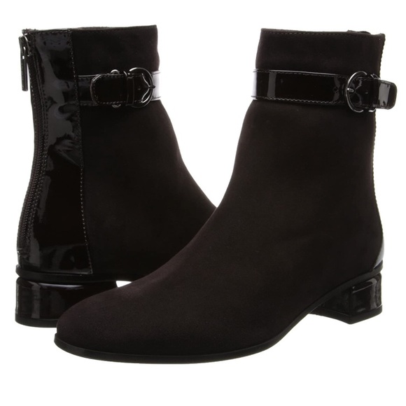 Aquatalia Shoes - AQUATALIA Louise Bootie In Expresso sz 7